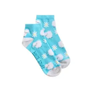 White Stuff Fluffy Sheep Trainer Sock